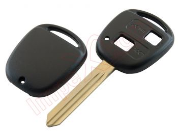 Compatible generic product - Toyota housing for remote controls with 2 buttons